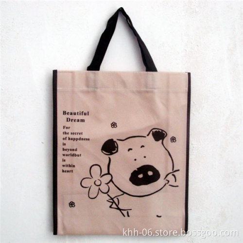 High Quality Custom Non-Woven Fabric Gusset Shopping Bags
